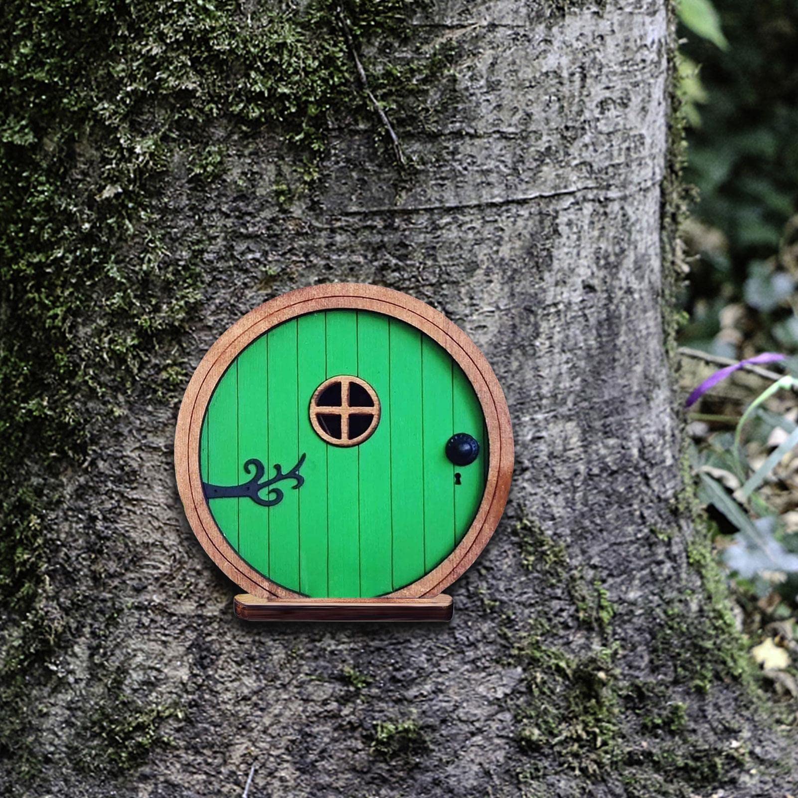 ドールハウス　丸いドアのガーデン ドールハウス 丸いドアのガーデン